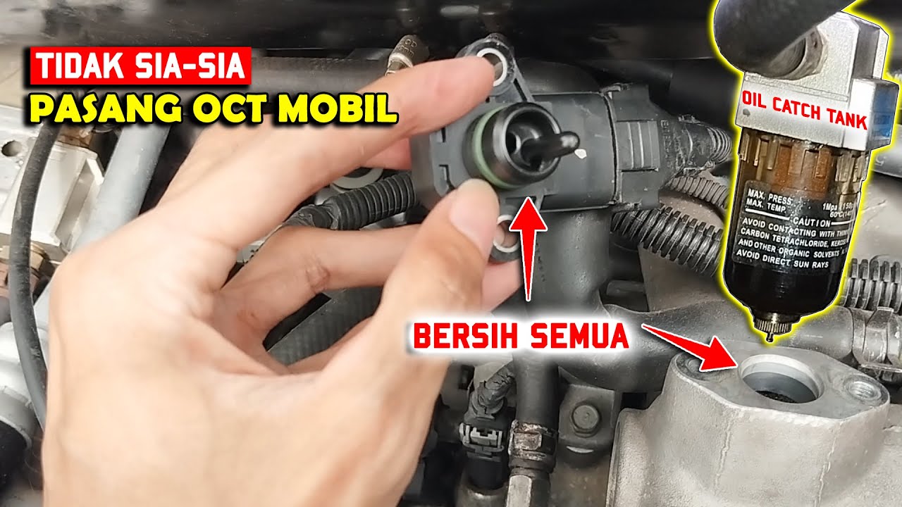 Cek Kondisi Intake Mobil Setelah Setahun Pasang Oct | Oil Catch Tank Mobil
