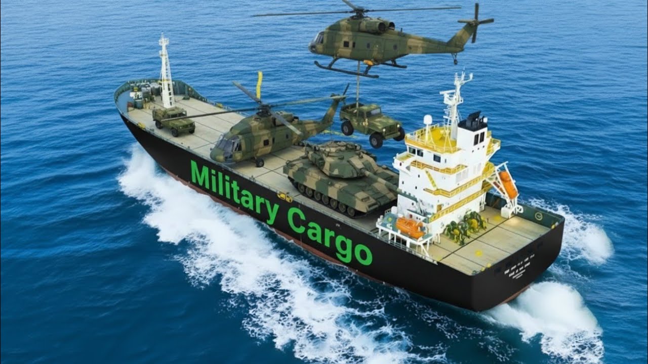 Can You Handle This Military Cargo Ship? 🚢 | Simulator Gameplay