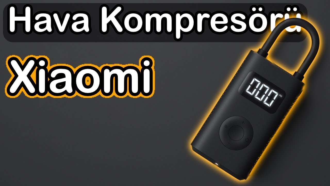 ŞARJLI, TAŞINABİLİR VE ÇOK AMAÇLI 🛞| Xiaomi Hava Kompresörü 1S