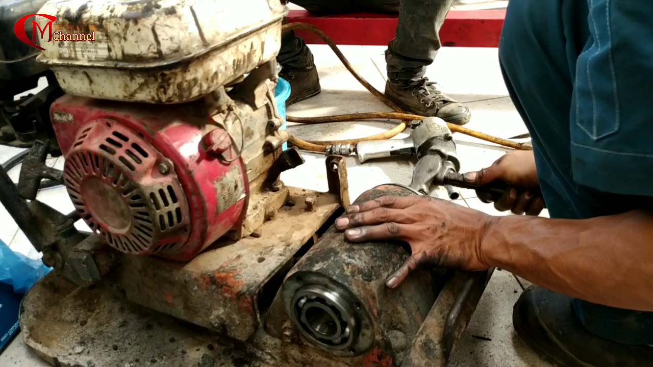 Overhaul vibrator stamper duduk engine honda GX 160