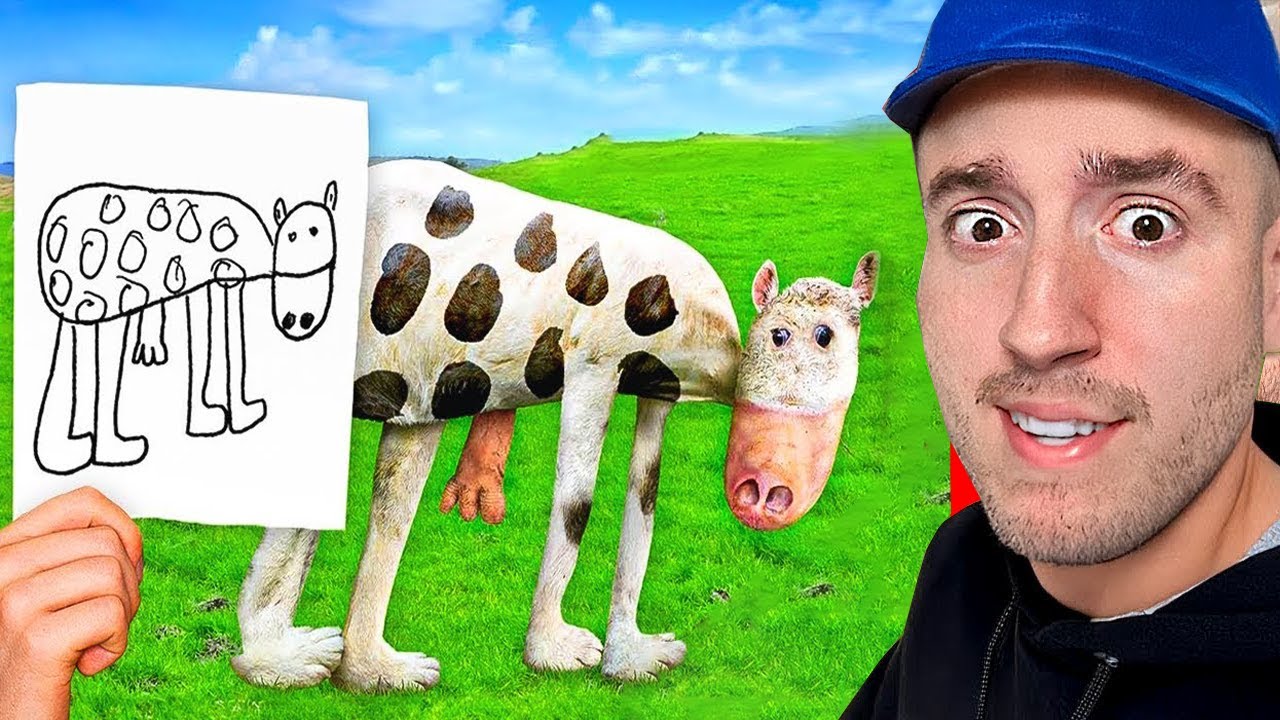 Tohle se stane, když DĚTSKÉ KRESBY ožijí! 🤣