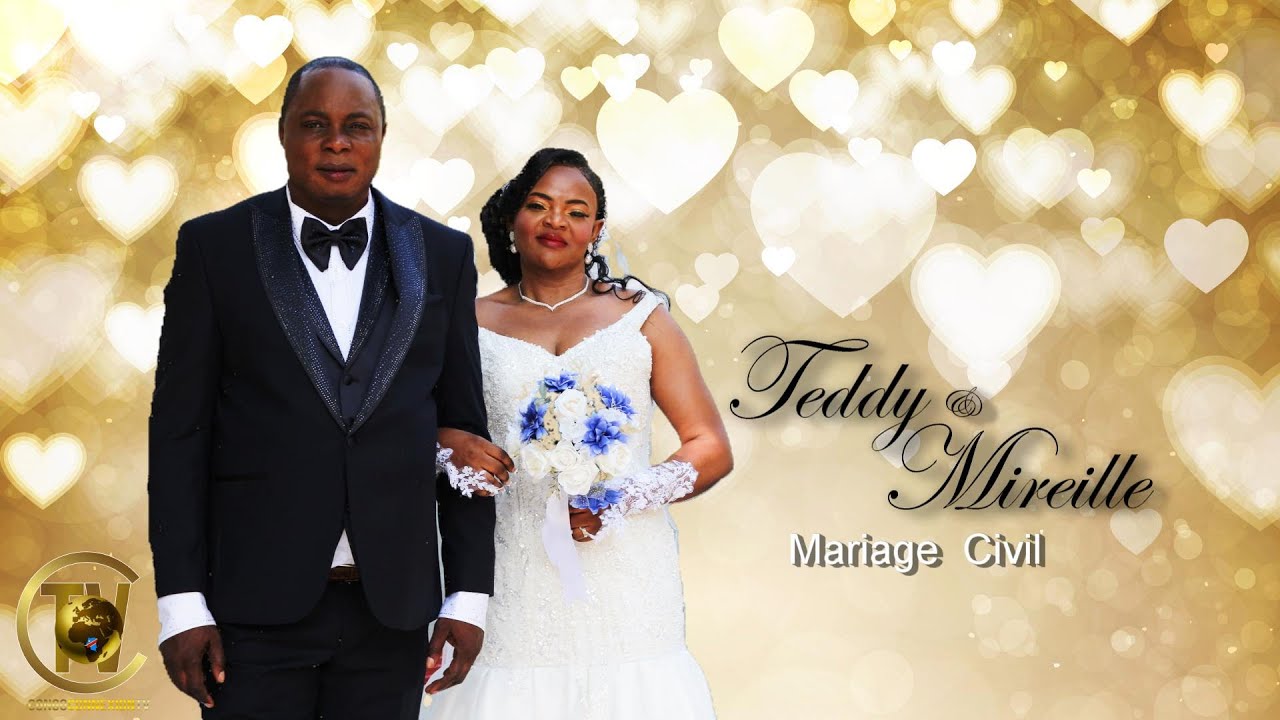 MARIAGE CONGOLAIS, TEDDY-KISWE ET MIREILLE-KABILA À MONTRÉAL-CANADA