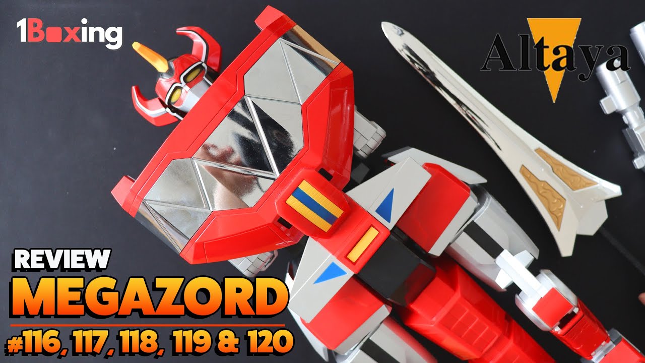 Megazord Power Rangers Altaya - Unboxing das edições 116, 117, 118, 119 & 120