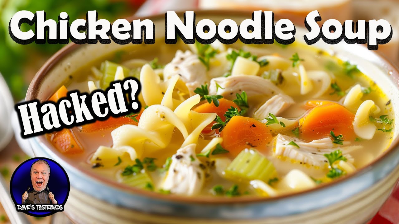 Chicken Noodle Soup (Leftover Rotisserie Chicken Hack!)