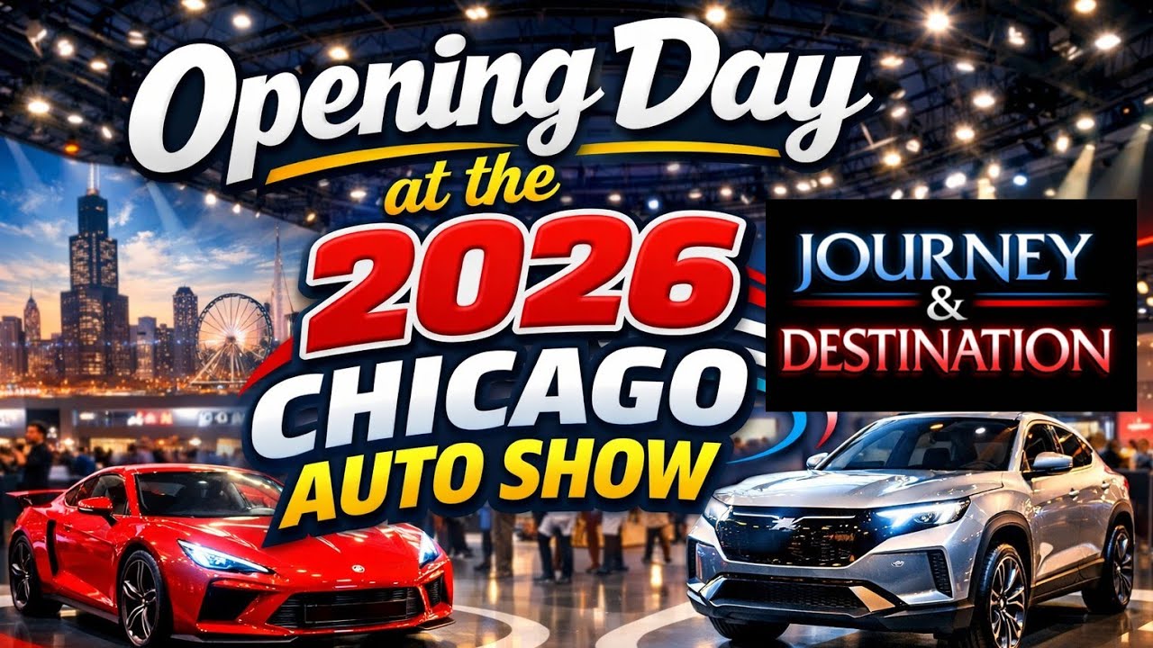 Opening day at the 2026 Chicago Auto Show 