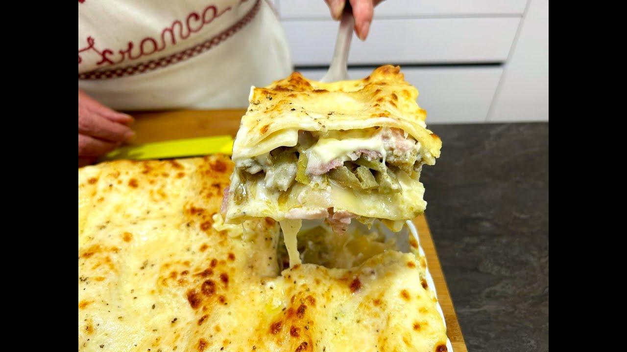 Lasagna ai Carciofi 😍 Al GUSTO non si RESISTE