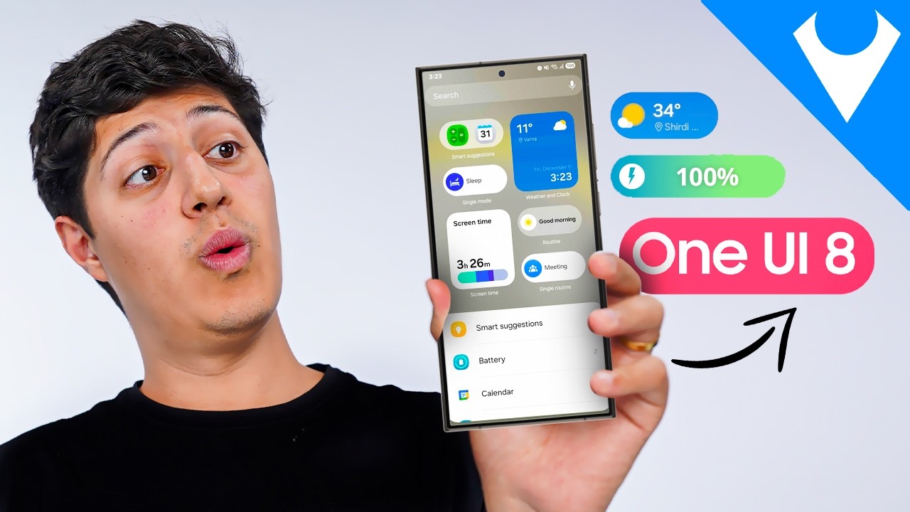 One UI 8 já chegou! Fiz a ATUALIZAÇÃO no meu GALAXY TODAS NOVIDADES Android 16!