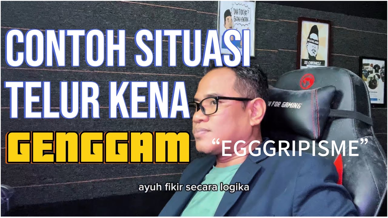 (PARODI) Ngakak Habis!! Bila Telur Kena Genggam, Bising Macamana Pun Tetap Tak Function!