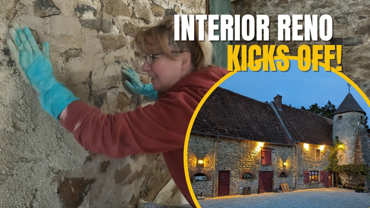 Chateau De Montmagner Comes Alive - Interior Renovation Kicks Off!