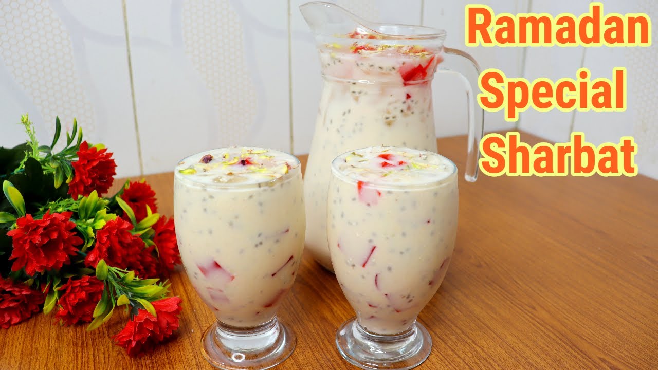 Custard Sharbat Recipe | Iftar Special Doodh Ka Sharbat | Ramadan Special Sharbat | Ramadan 2021