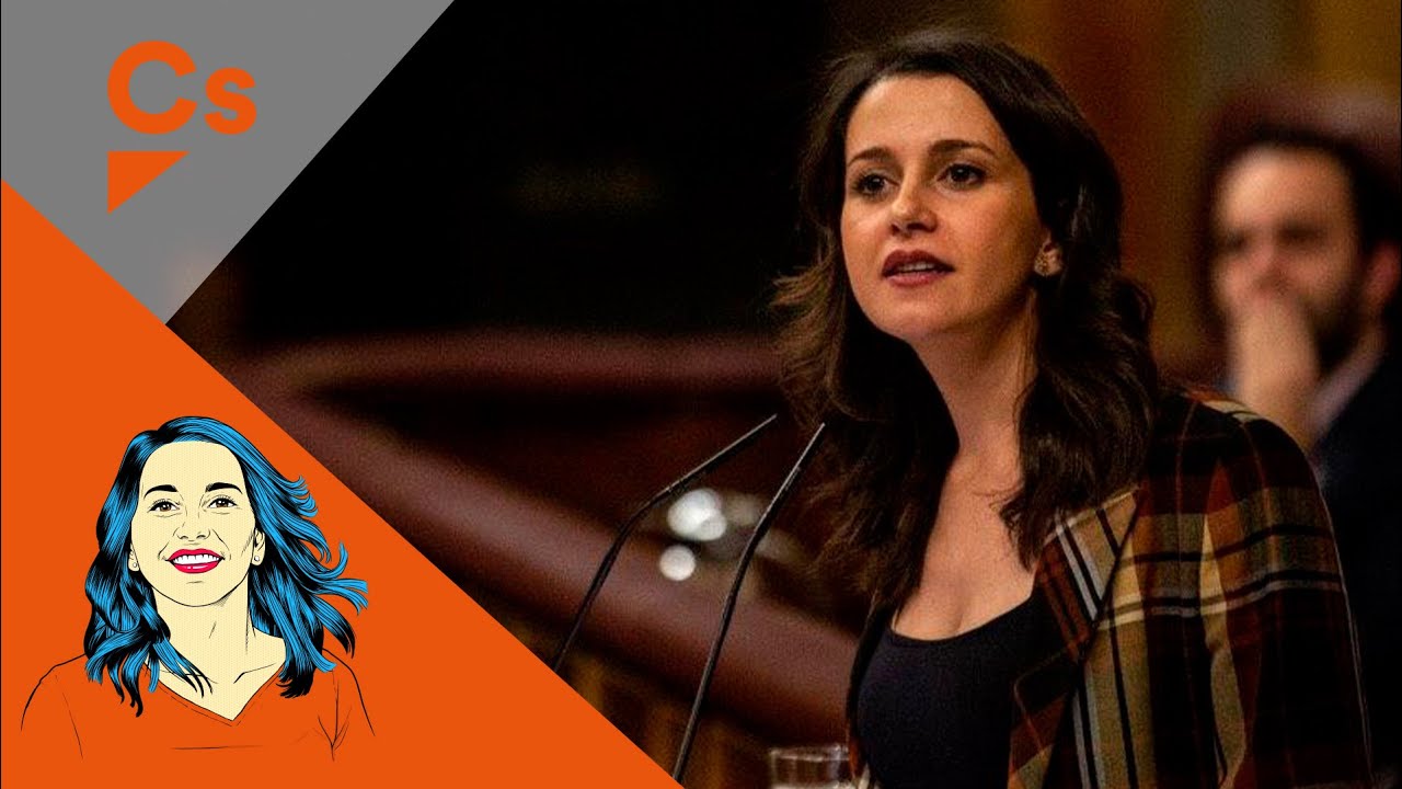 Inés Arrimadas. Intervención en el debate de investidura