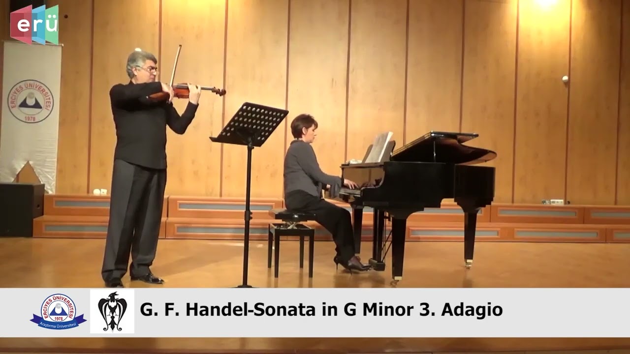Javid ASADOV Live: G. F. Handel Sonata in G Minor Op 1 No 10, HWV 368