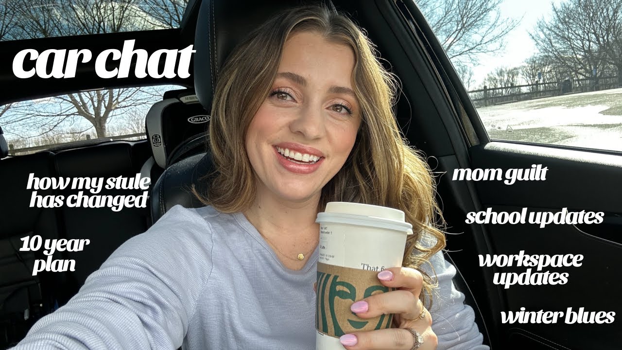 COFFEE CHAT // mom guilt, style + body confidence, winter blues, future dreams, life updates