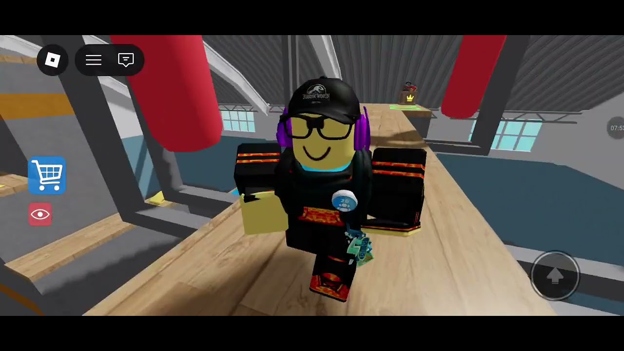 Escape school obby with a partner (but my partner lagged and left)