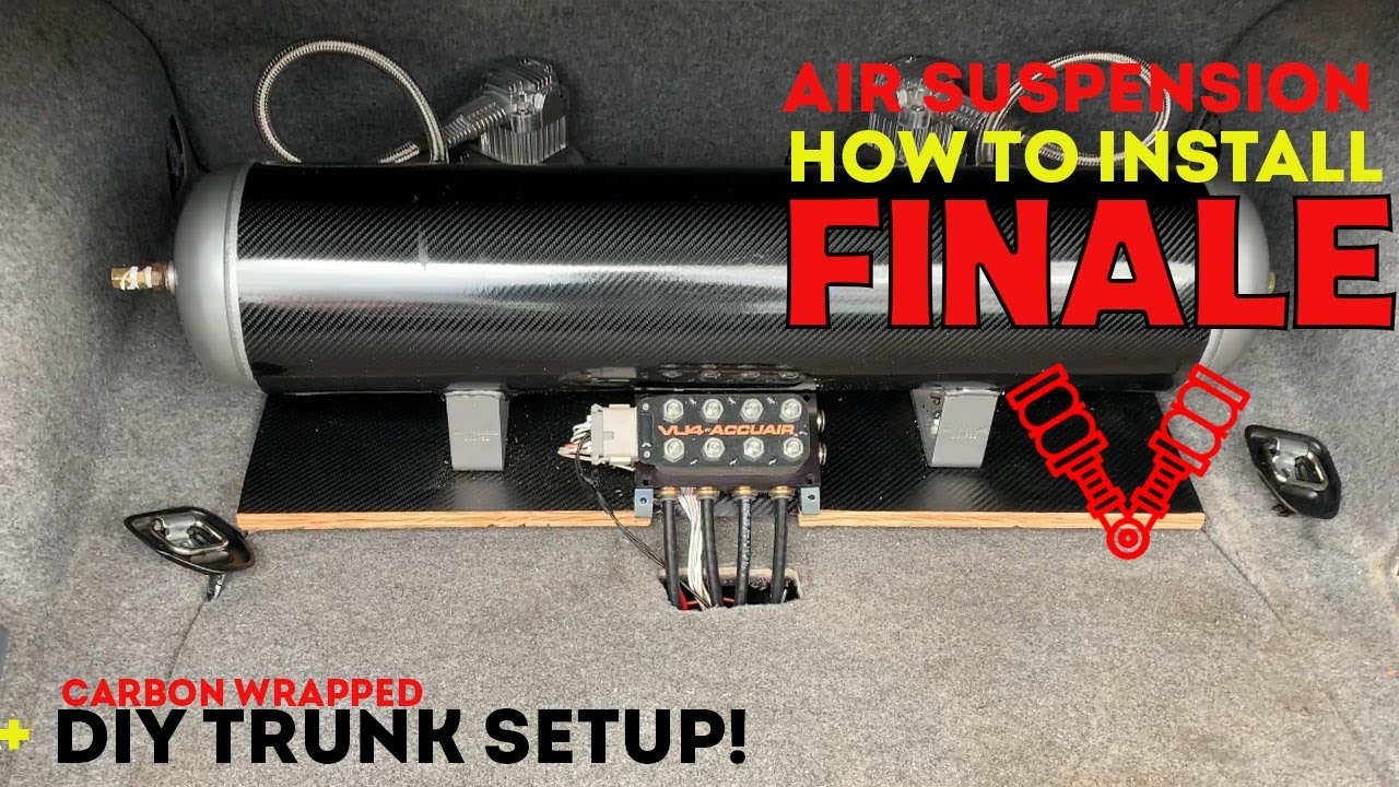 How to install air suspension on E90 E91 E92 | EASY DIY Part 3