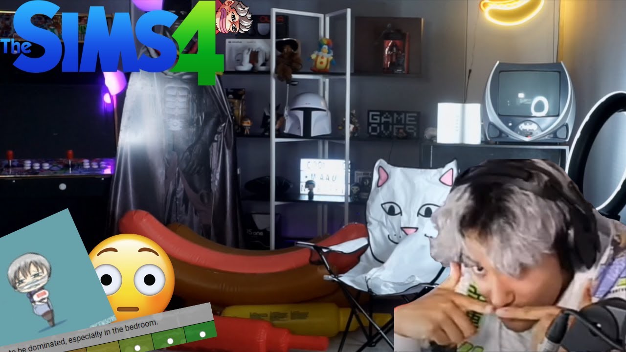 Mariscos hace test raros e incomodos y luego recrea la casa house en los Sims 4