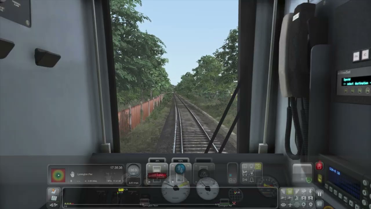 [Quick Drive]  Train Simulator:  17:30 Brockenhurst to Lymington Pier.