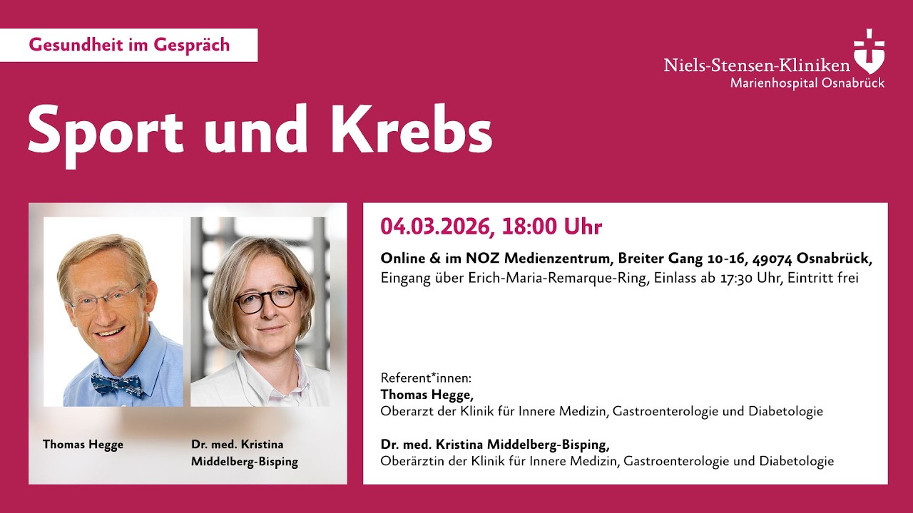 Gesundheit im Gespräch: Sport und Krebs