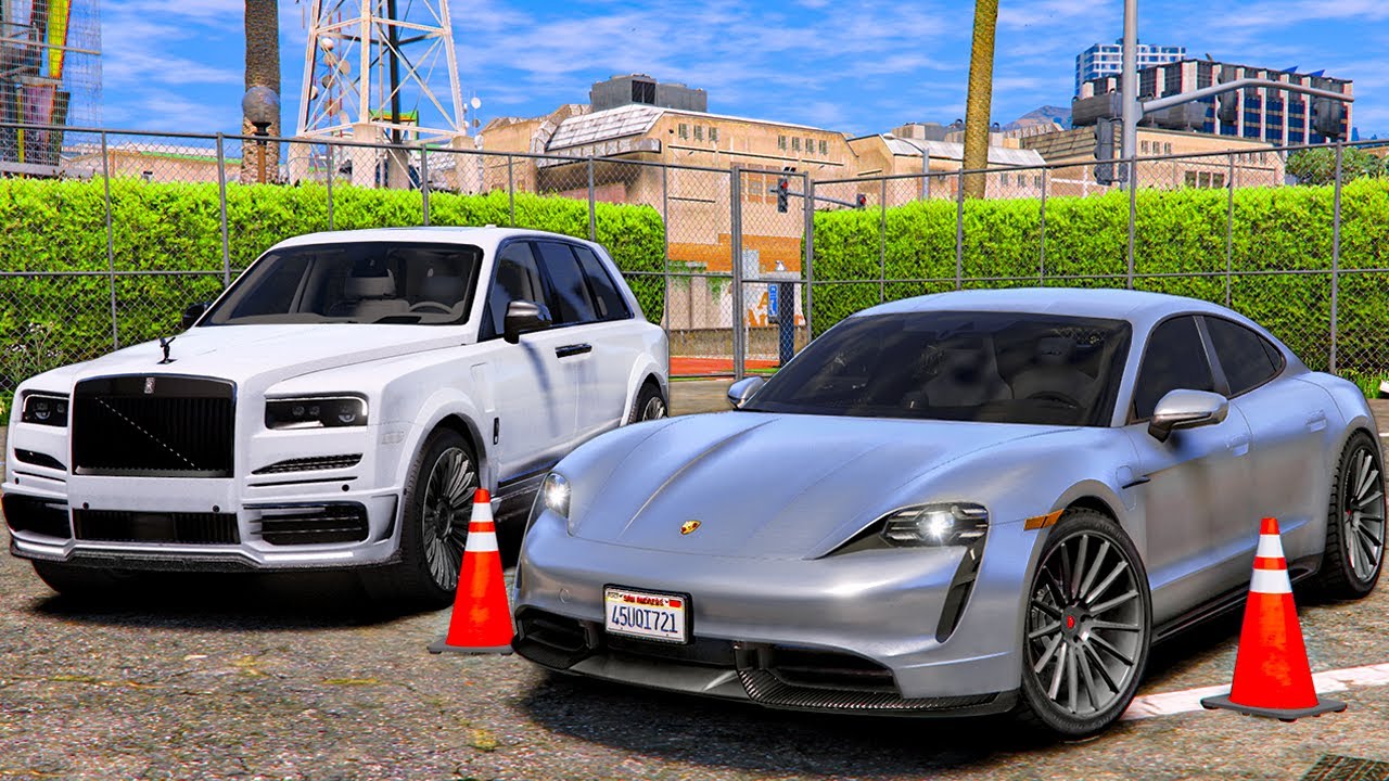 ПУТЬ БОМЖА В GTA 5 МОЙ ДОМ #24 - КУПИЛ Б/У ПОРШ ТАЙКАН С ПРОБЕГОМ! ГОНКИ! - GTA 5 RP Россия 🌊ВОТЕР