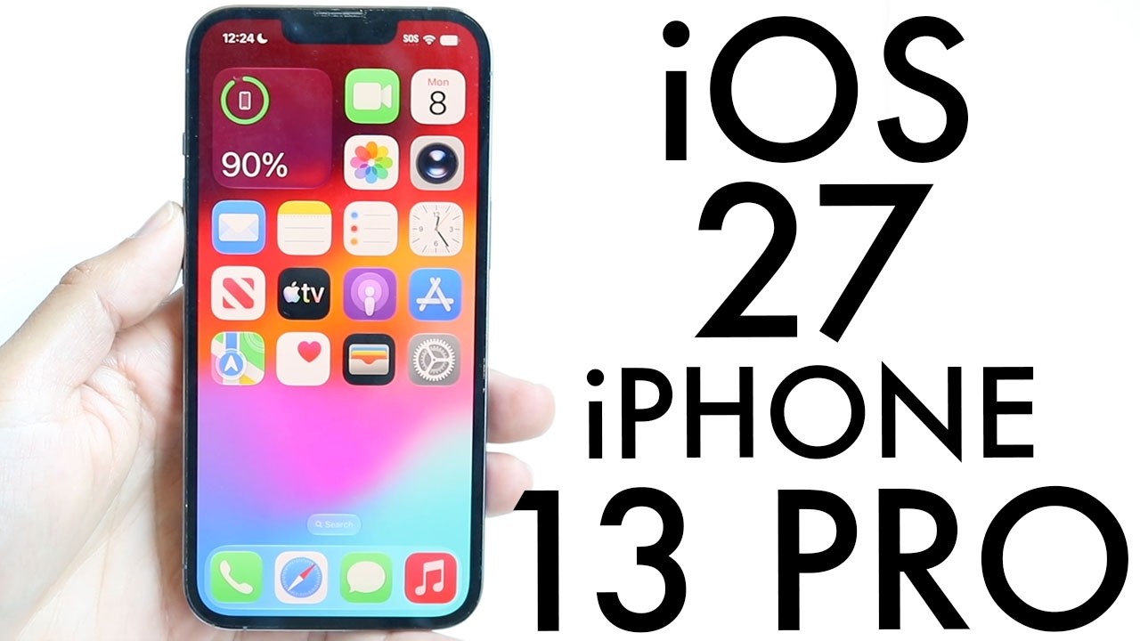 iOS 27 на iPhone 13 Pro! (Новые функции, аккумулятор и производительность)