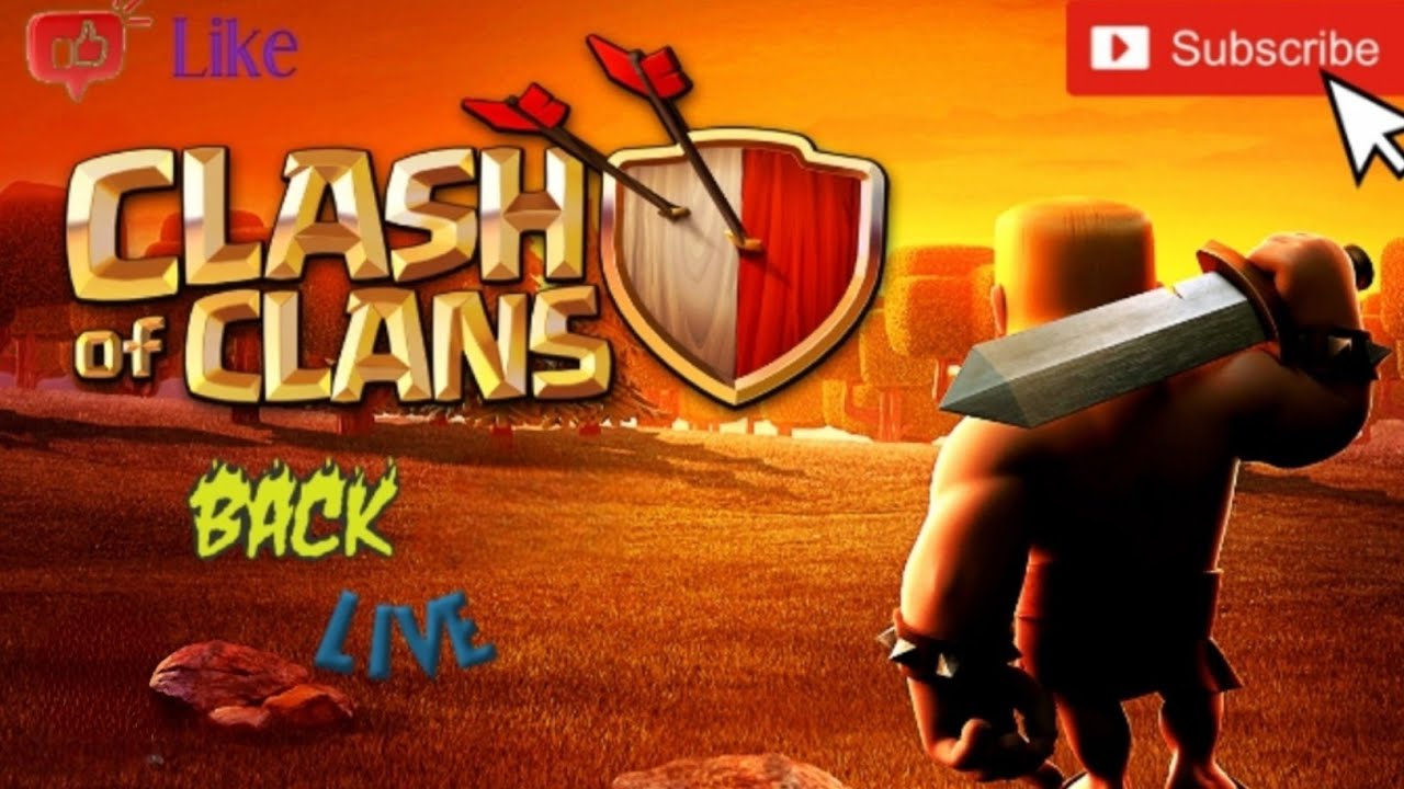 CLASH OF CLAN LIVE ATTACK STRATEGY BASE VISIT