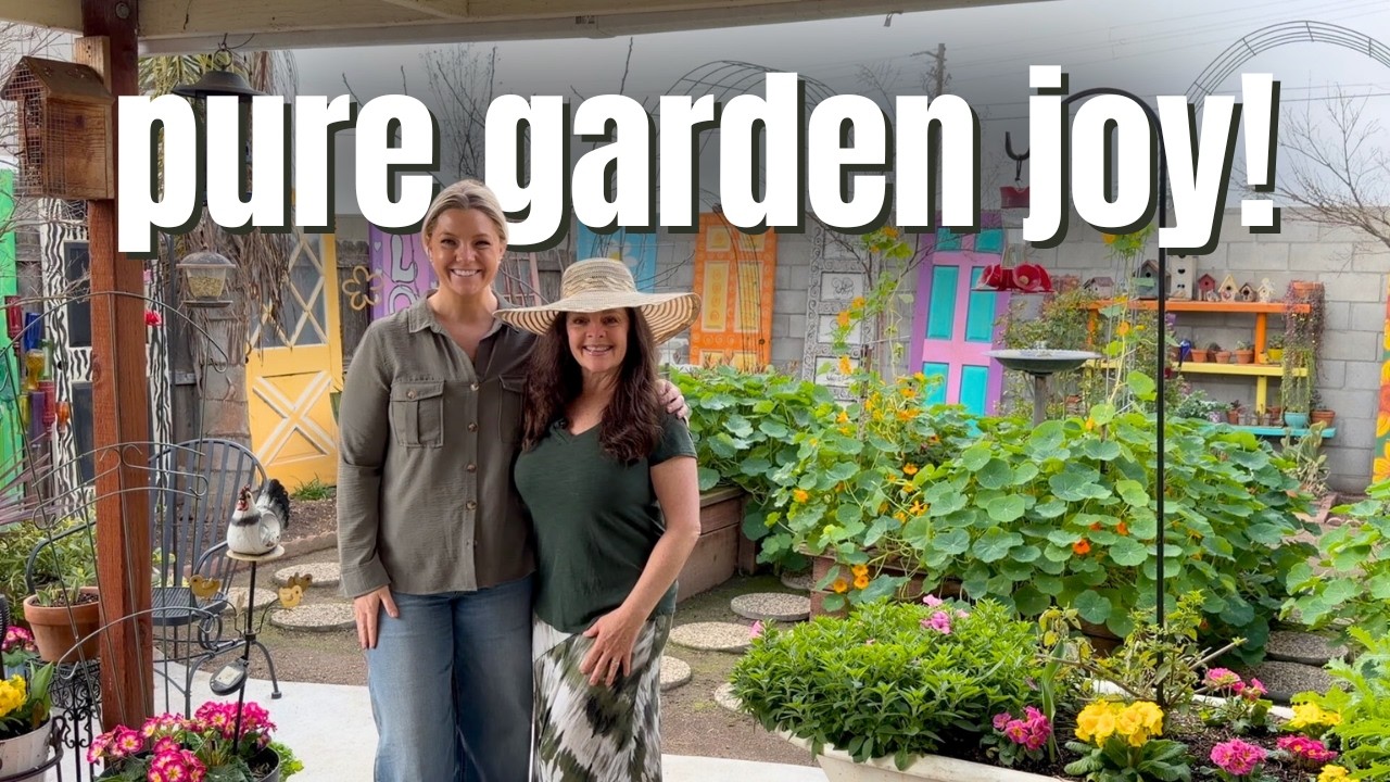 The Happiest Garden on YouTube 🌸 Visiting Garden Happy