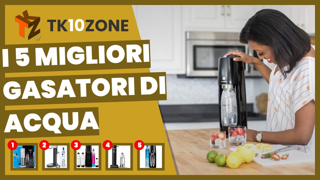 I 5 migliori gasatori di acqua