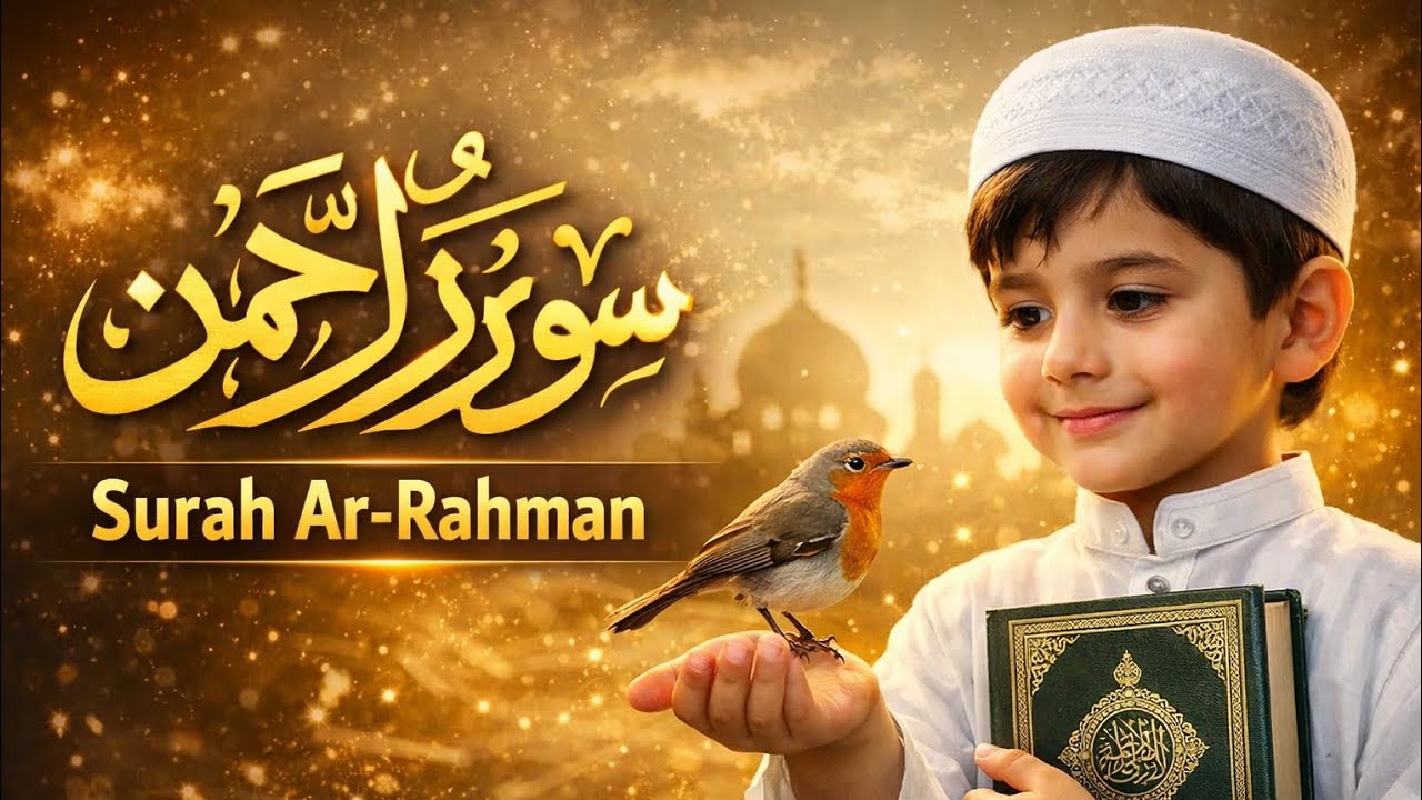 Surah Rehman Full | Surat Rehman Quran Tilawat | Beautiful & Heart Touching Recitation