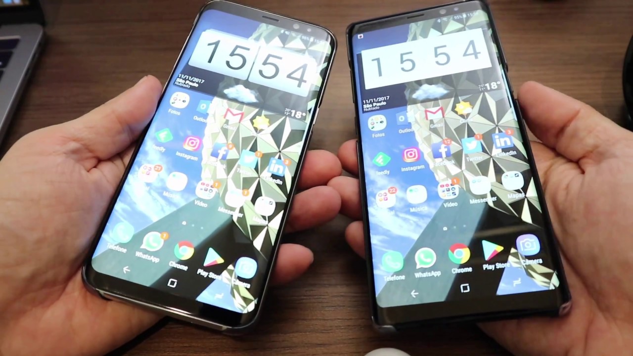 Galaxy Note 8 x S8 Plus: Qual e o melhor celular para você?