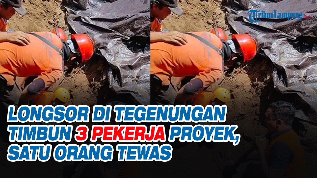 Longsor di Tegenungan Timbun 3 Pekerja Proyek, Satu Orang Tewas