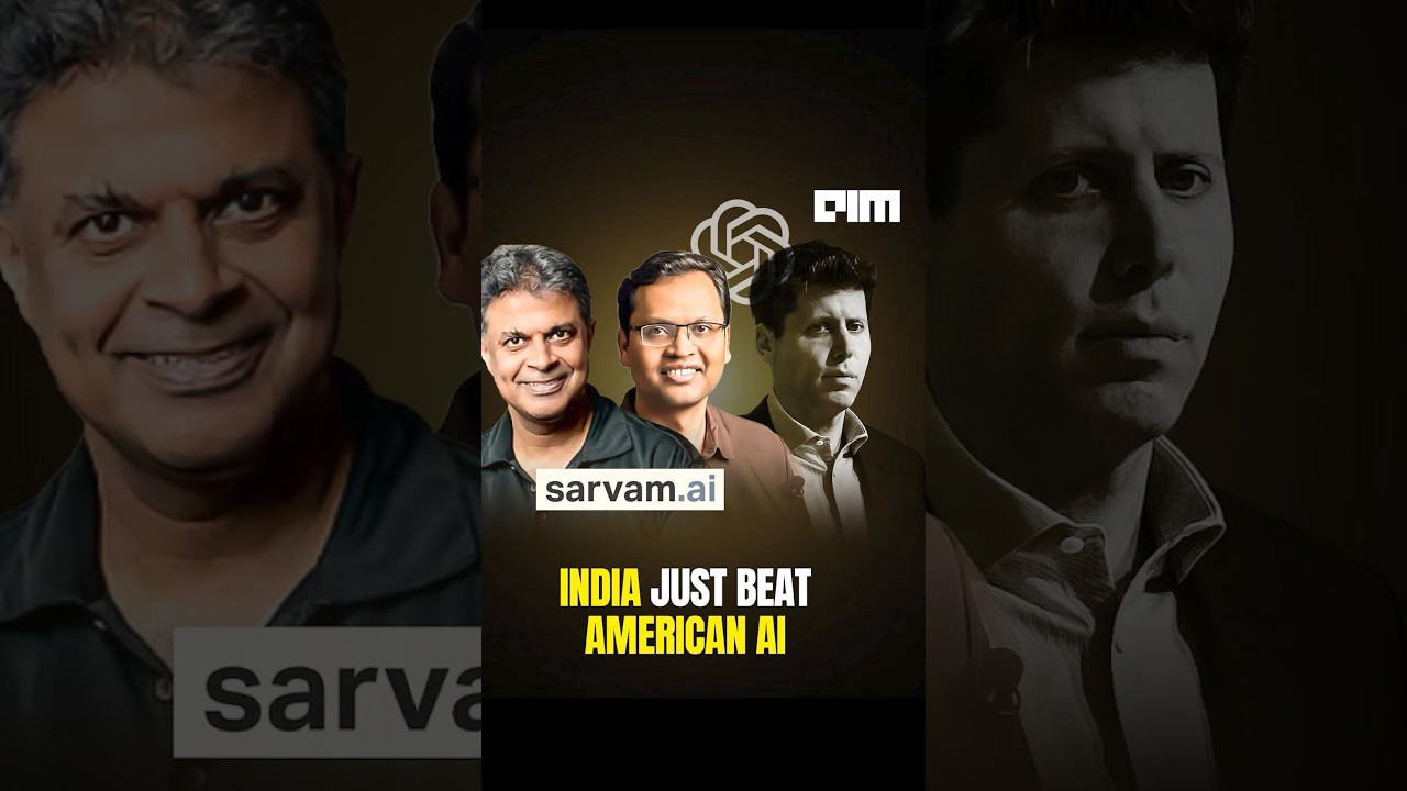 Sarvam AI just beat ChatGPT! #Shorts #ShortsVideo