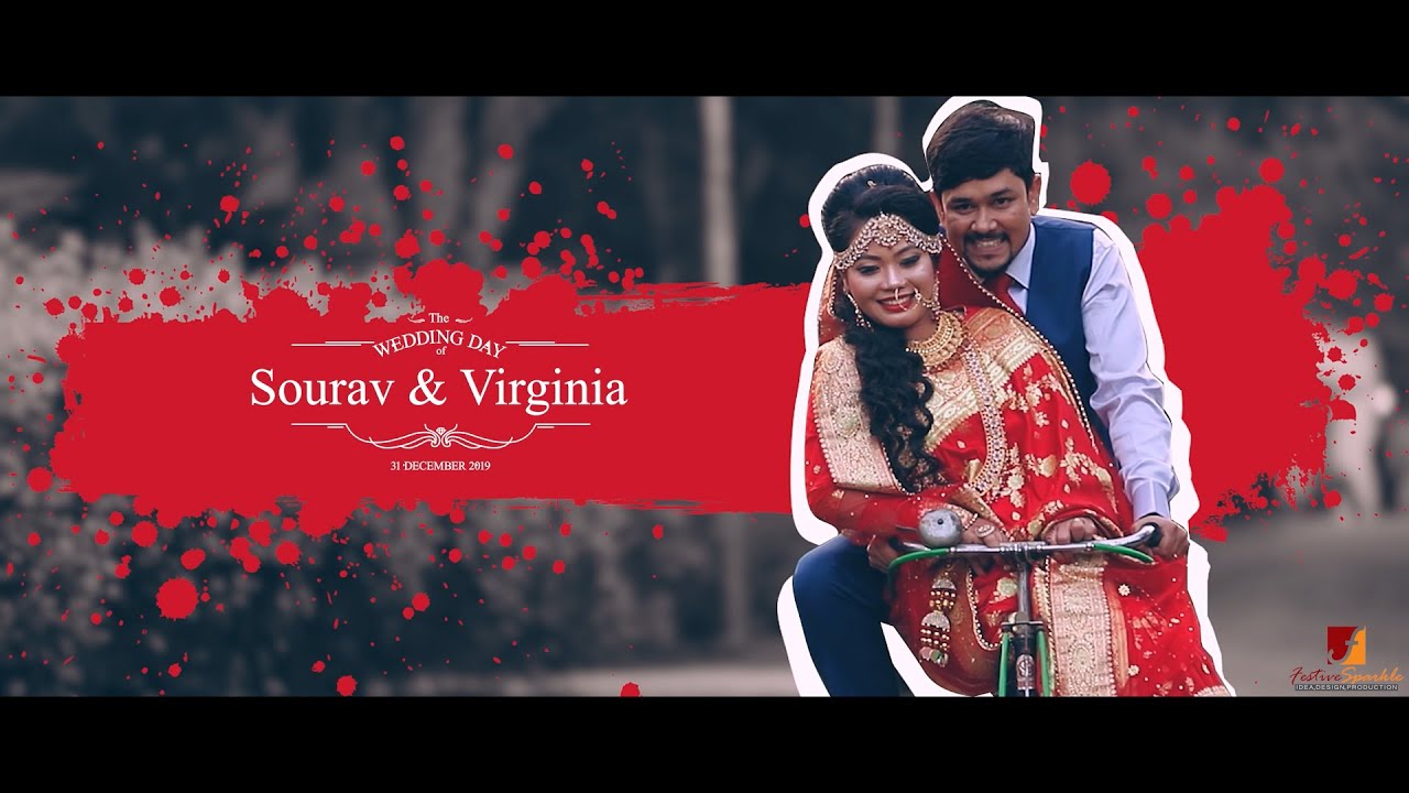 Wedding Cinematography By Festive Sparkle ।। Sourav & Virginia ।।