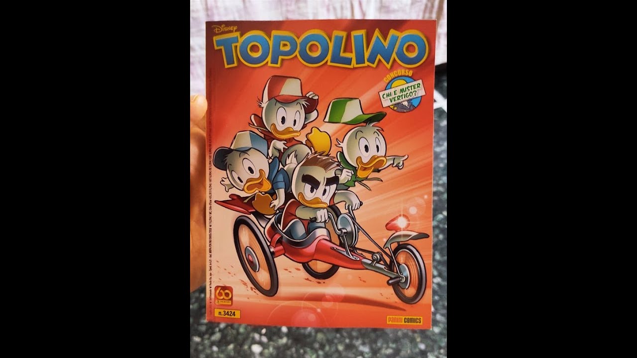 Topolino 3424 - 07 luglio 2021: con l'ultima puntata di Musicalisota e la prima parte di Mr.Vertigo.