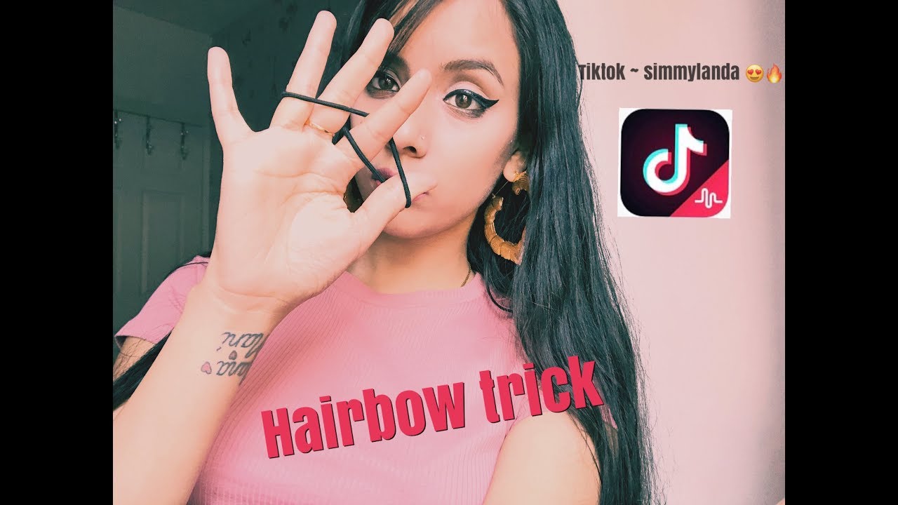 Hairbow trick (Tiktok)