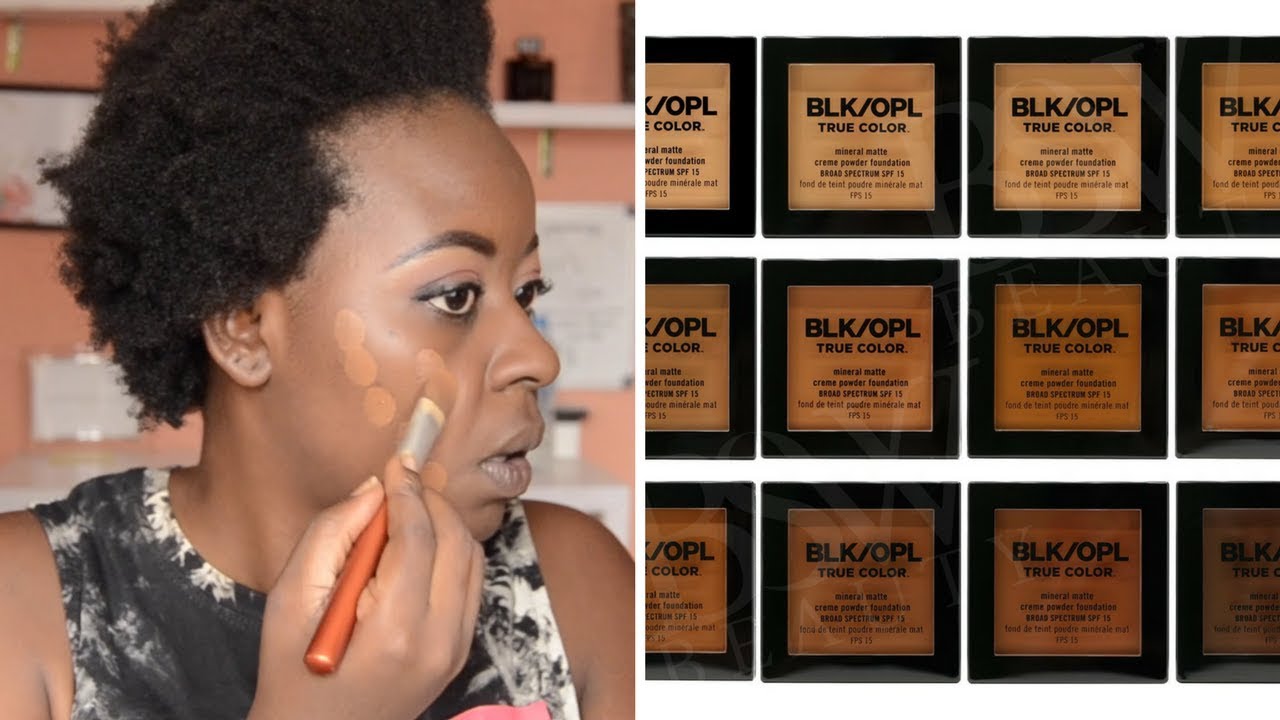Review and Wear Test - Black Opal True Color Mineral Matte Creme Powder Foundation | OmogeMuRa