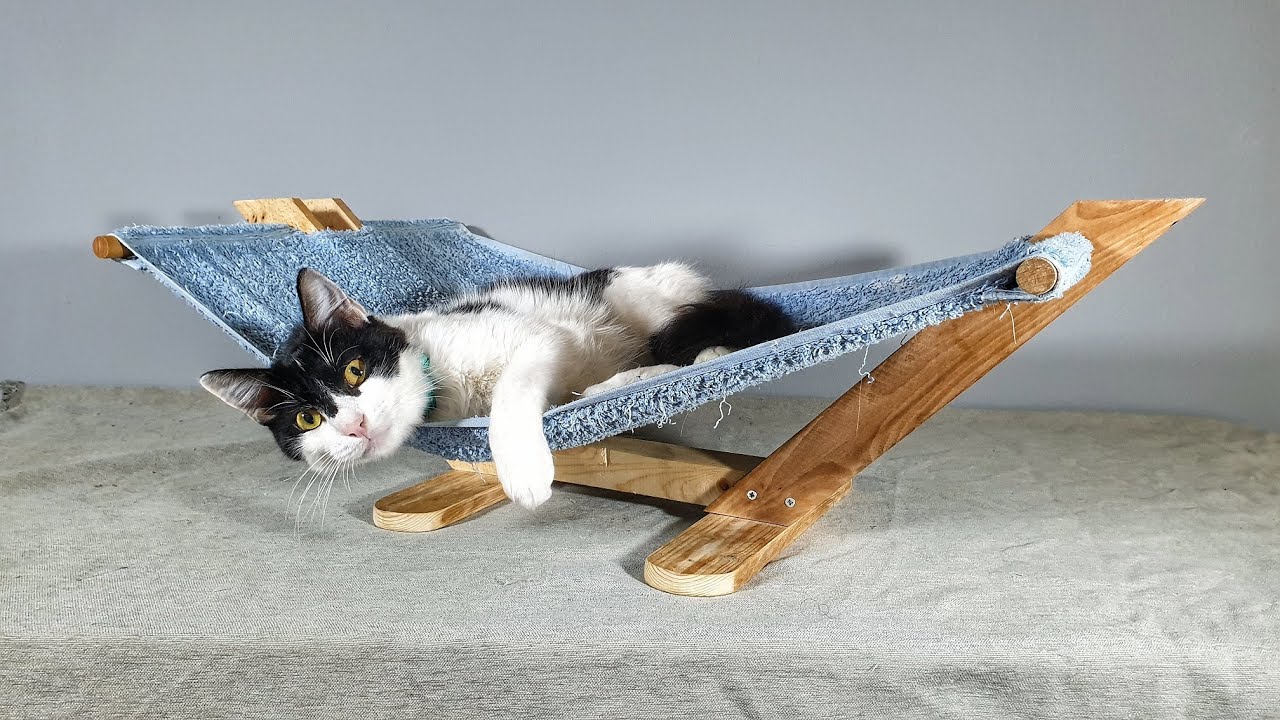 How To Make A Cat Bed Hammock Diy