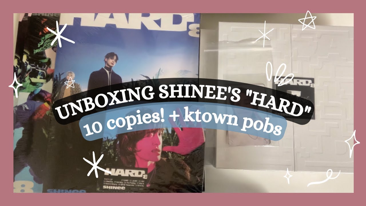 unboxing shinee's 