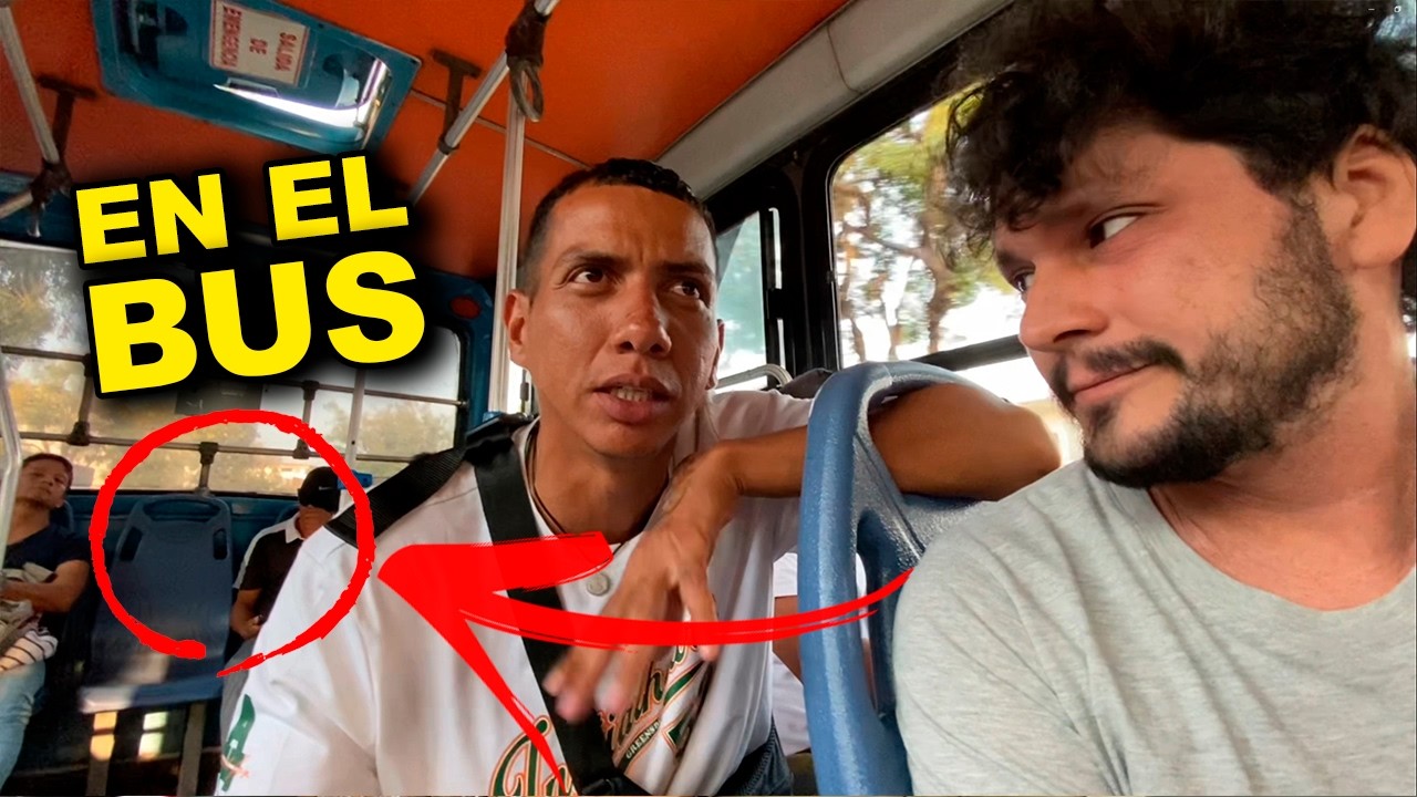 Rostro Económico me Sorprende en la Calle y nos trepamos a un Bus a Vivir la Experiencia