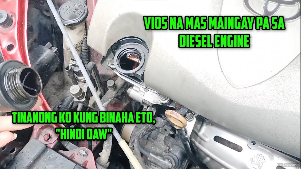 Vios pero mas maingay pa sa DIESEL ENGINE? Hindi daw eto binaha