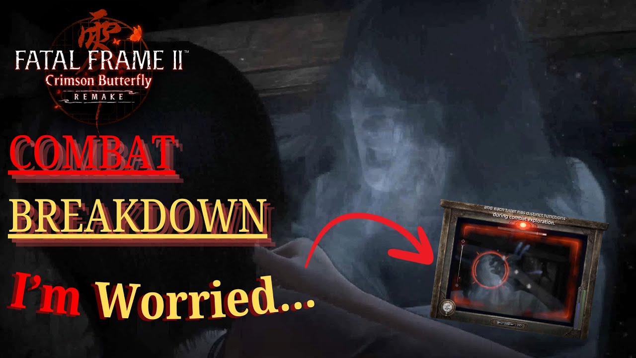 Fatal Frame 2 Remake l  Combat Breakdown | PS2 and Wii Side By Side 