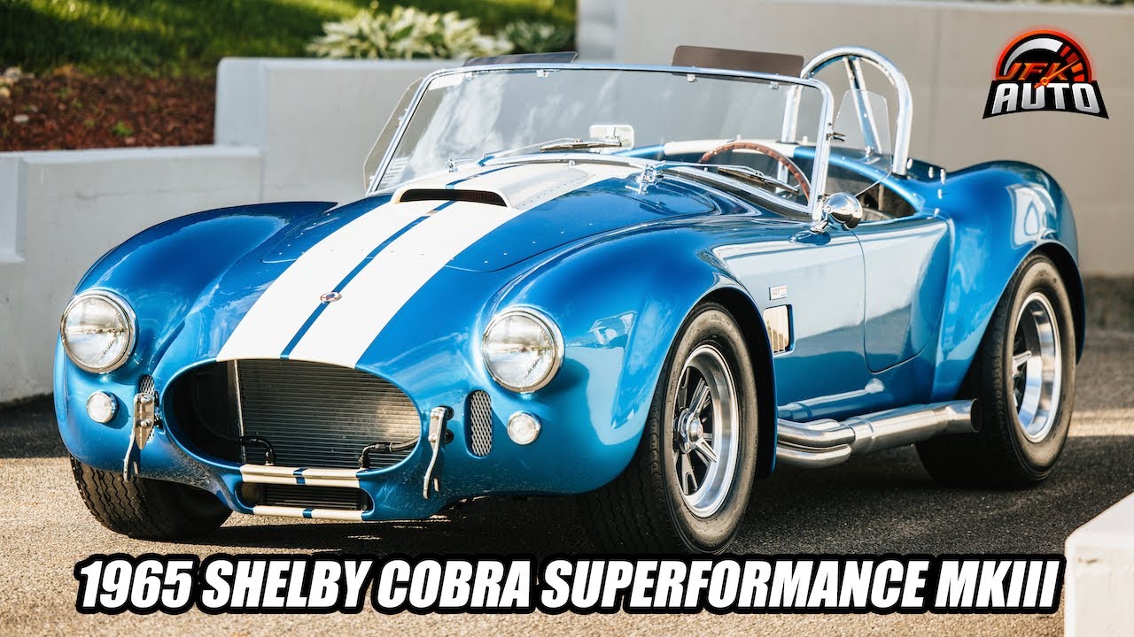 427 Powered 1965 Shelby Superformance MKIII Cobra: 525 Horsepower