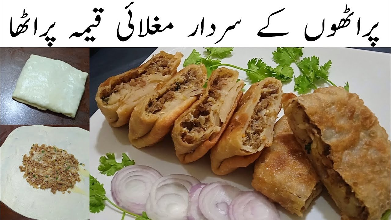 Mughlai Keema Paratha | Stuffed Paratha | Mughlai Paratha Breakfast recipe | Food with Nimra recipes
