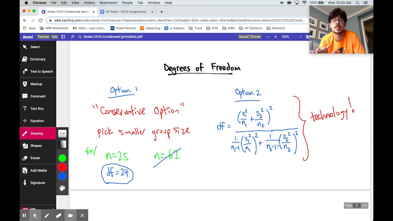 10.2a - Confidence Intervals for a Difference in Two Means