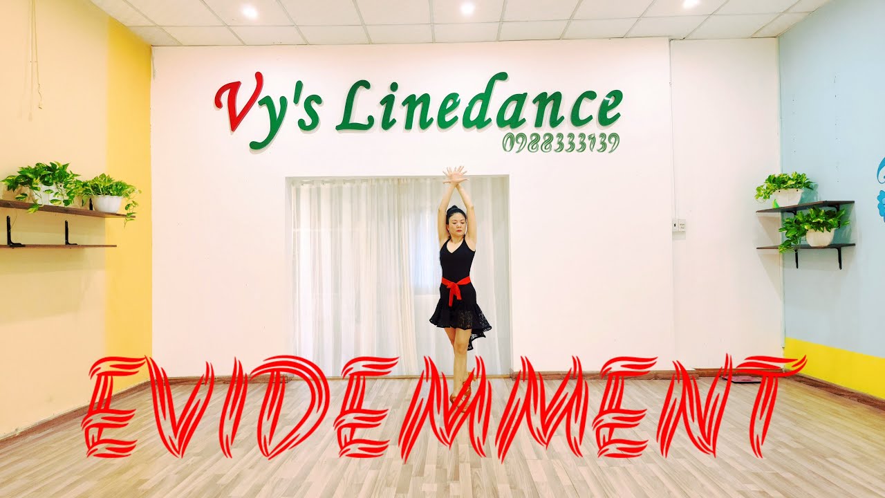 Evidemment Line Dance l Advanced l Bài Hướng Dẫn Dưới Video