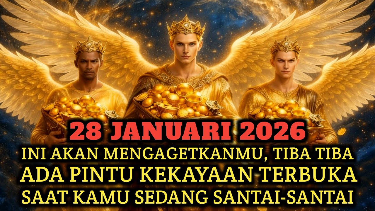 JIWA TERPILIH ✨ RABU 28 JANUARI 2026 SEMESTA MENARIK UANG KE ARAHMU, DAN KAMU MELIHAT DENGAN JELAS 