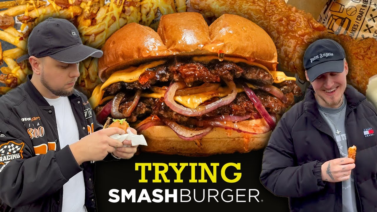 Trying Smash Burgers from SmashBurger UK