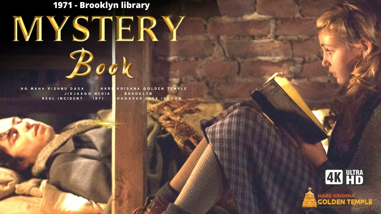 MYSTERY BOOK | 1971 Thriller | Untold Story of ISKCON Devotee | Web Animation | HG Maha Vishnu Dasa