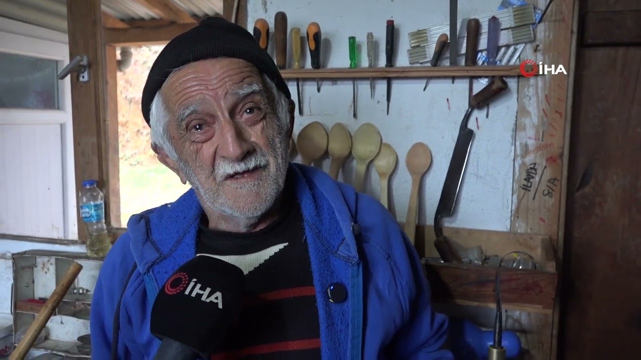 Rize’de 91 Yaşındaki Usta Mesleğini Yaşatıyor