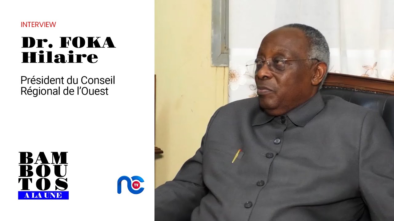 INTERVIEW DU PRESIDENT DU CONSEIL REGIONAL DE L'OUEST #bamboutosalaune