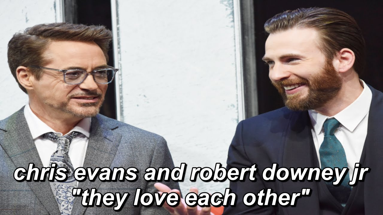 chris evans and robert downey jr 